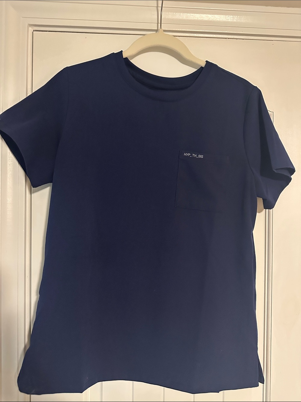 Hypothesis Navy Blue Scrub Top